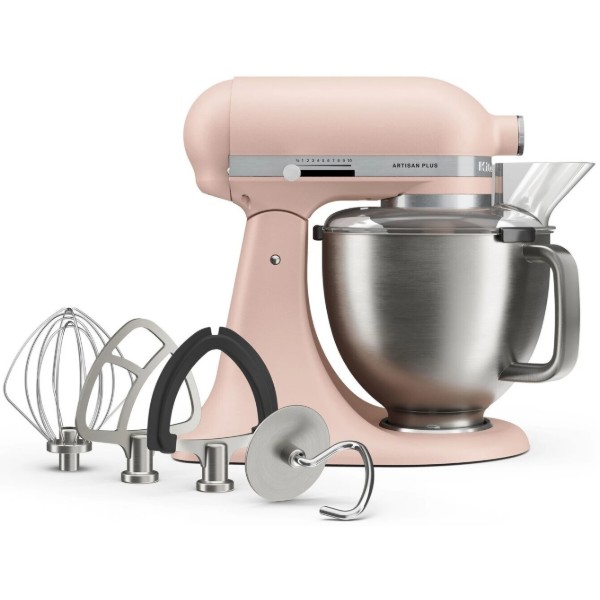 Фото - Планетарный миксер KitchenAid Artisan Plus 4.7 л (5KSM50PKVEFT)